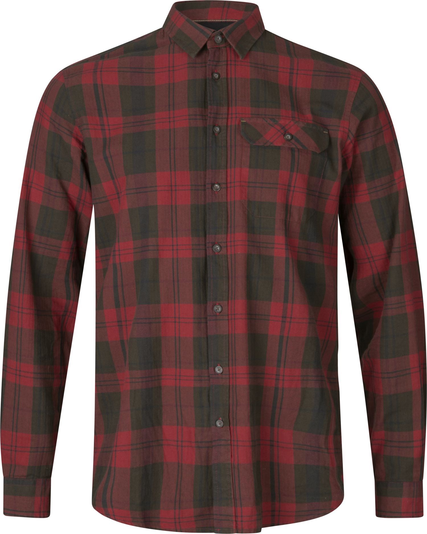 Seeland Highseat Shirt Red Forest Check