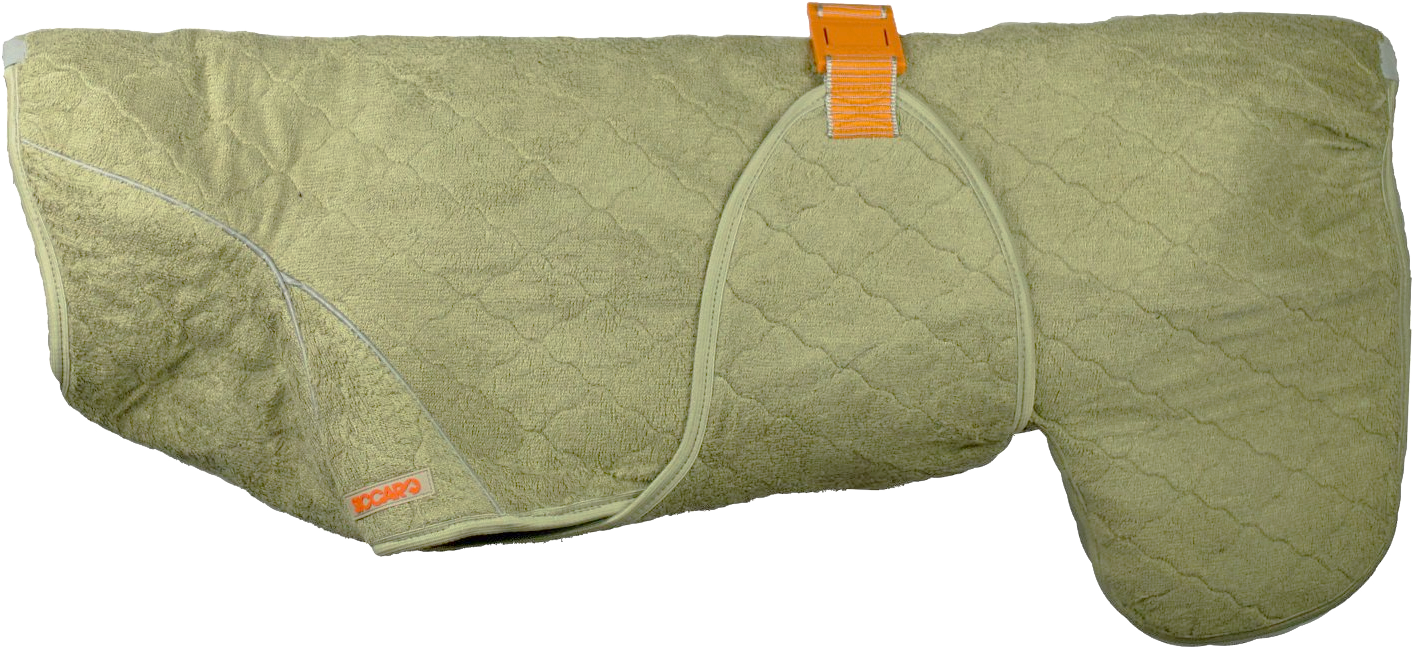 Siccaro SupremePro 2.0 koiran kuivausloimi, 55 cm, vaaleanruskea