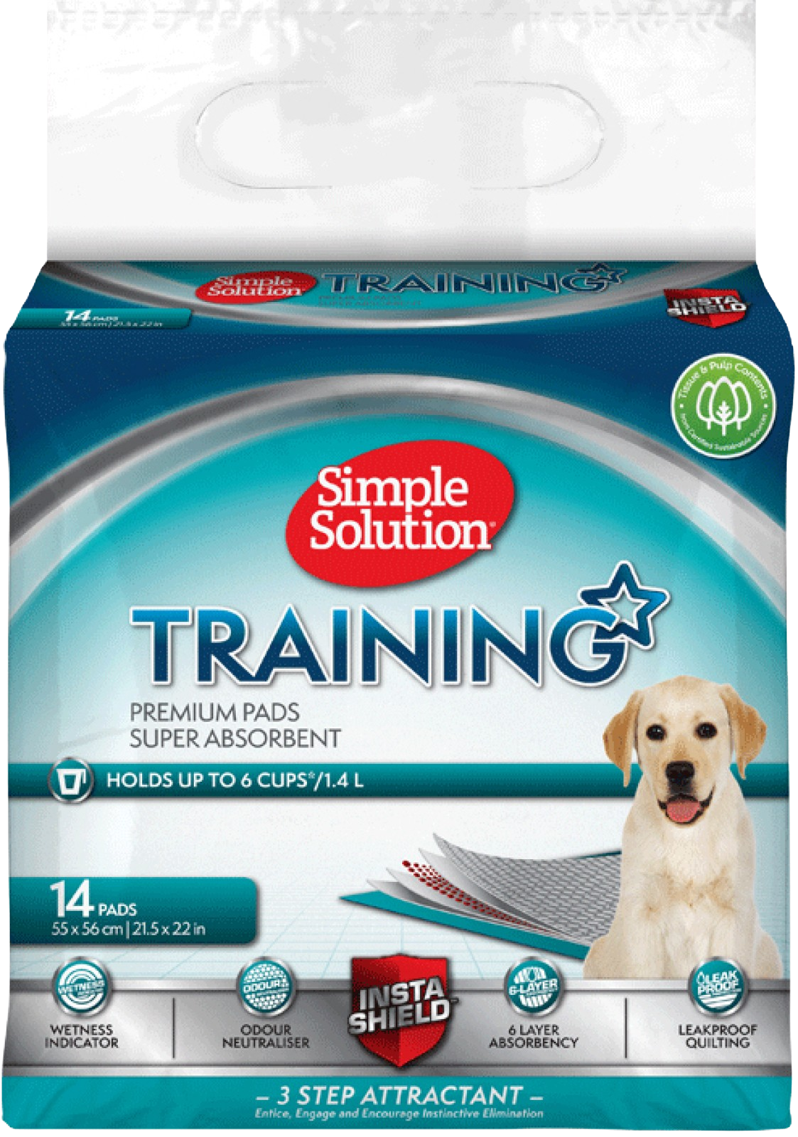 Simple Solution Training Premium Pads 14 pcs