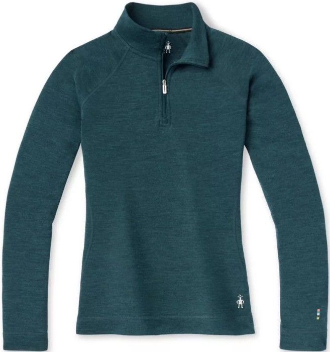 Smartwool W's Classic Thermal Merino 1/4 Zip Twilight Blue