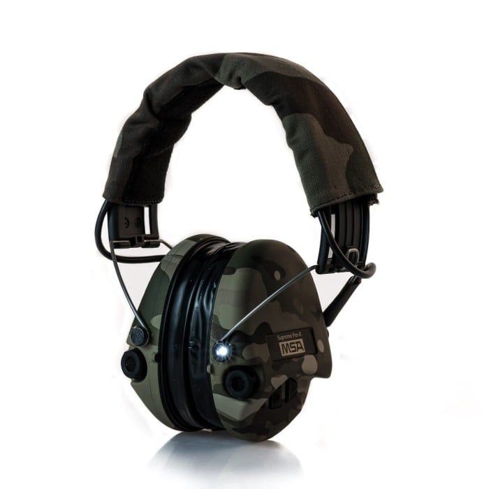 Sordin MSA Supreme Pro-X Led Camo -aktiivikuulosuojaimet