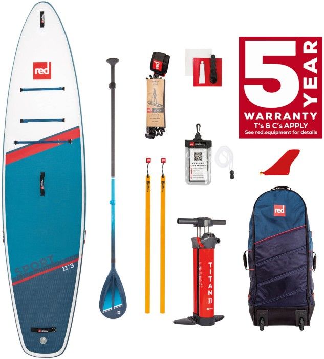 Red Paddle Co Touringpakke 11.3 x 32 Sport MSL for større padlere