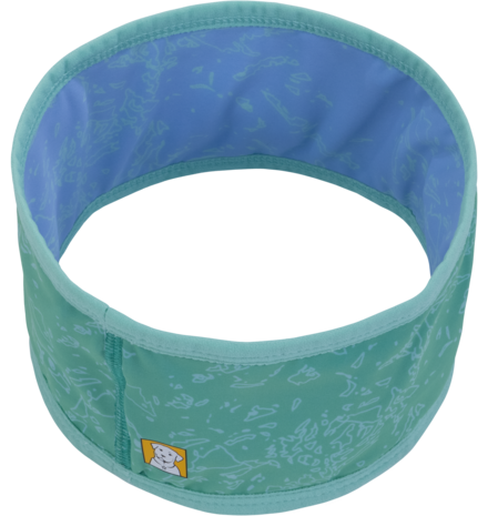RuffWear Swamp Cooler Neck Gaiter Aurora Teal/Heliotrope Purple