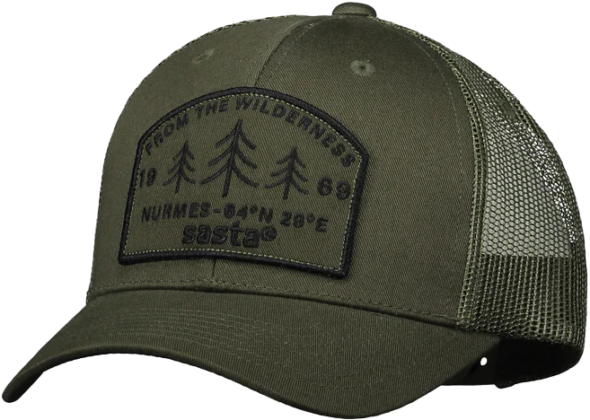 Sasta Wilderness Cap Forest Green