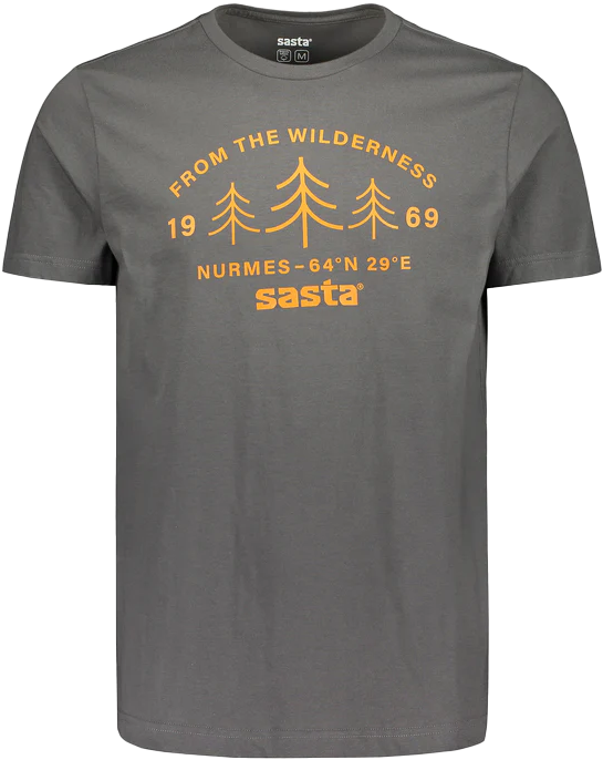 Sasta Wilderness T-shirt Dark Grey