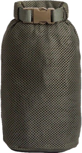 Savotta Rolltop Stuffsack Mesh 5L Green
