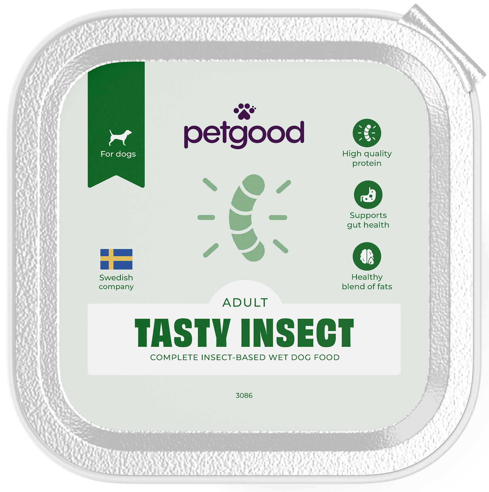 Petgood Insektspaté Våtfoder / Topping 300 g