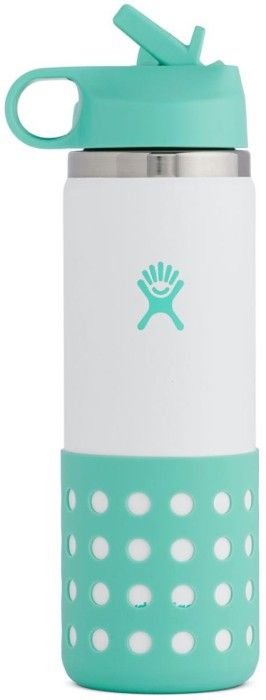 HydroFlask HydroFlask Wide Mouth Kids lasten juomapullo, 591 ml, turkoosi