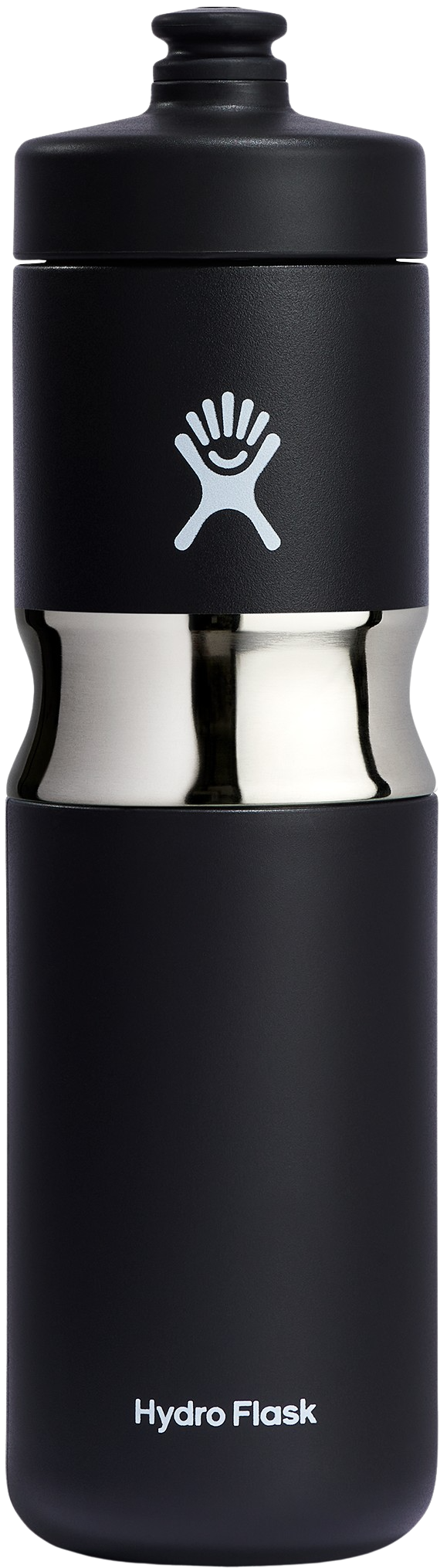 Hydro Flask Wide Insulated Sport Bottle 20oz (591ml) Black