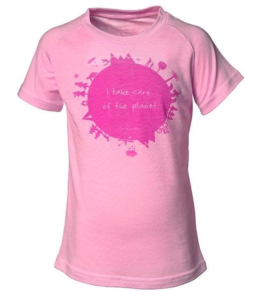 Isbjörn Earth Tee Kids Frost Pink