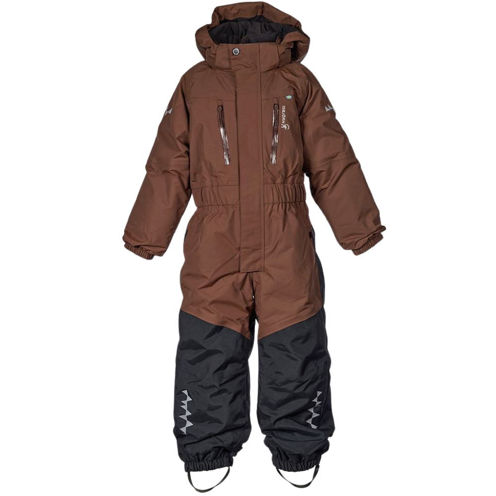 Isbj&ouml;rn Penguin Snowsuit Kids Chocolate