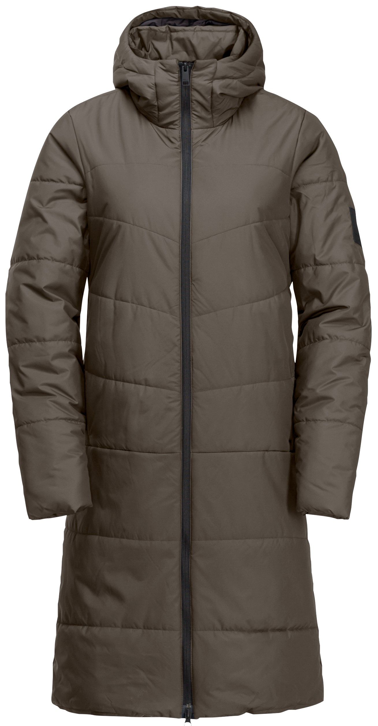 Jack Wolfskin Deutzer Coat naisten talvitakki, Cold Coffee