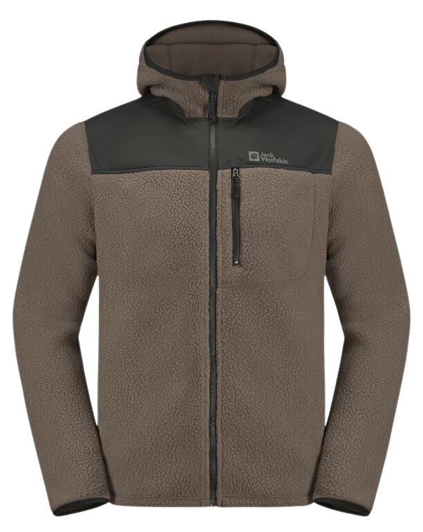 Jack Wolfskin Kammweg Pile FZ M's Cold Coffee