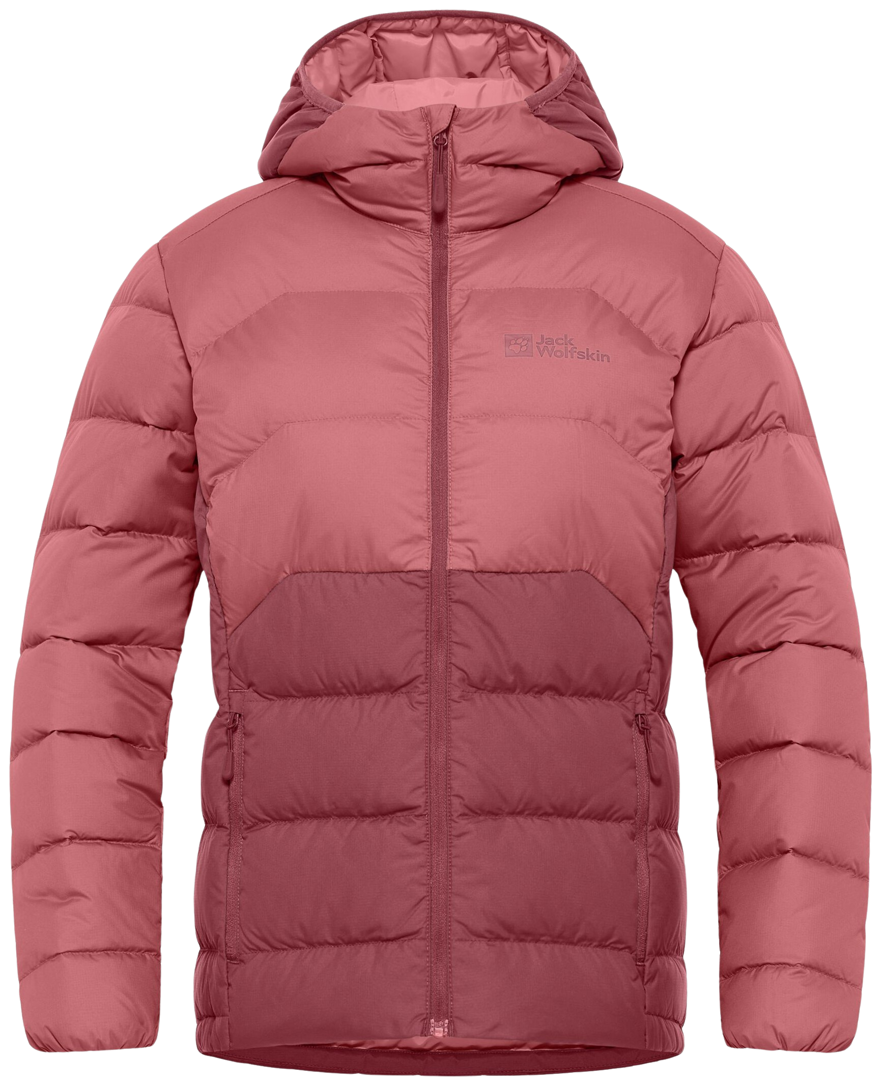 Jack Wolfskin Ather Down Hoody W's Red Powder