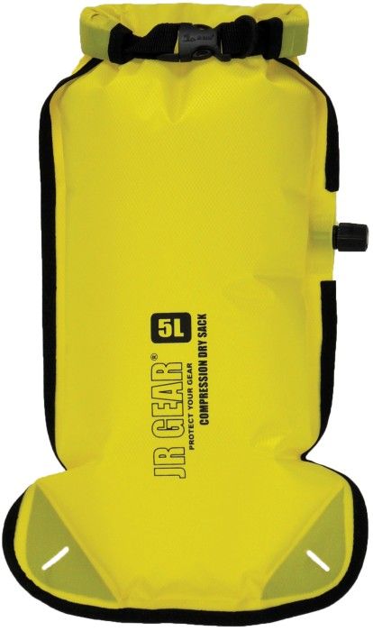 Jr Gear Compression Dry Sack med Ventil 5 L Yellow