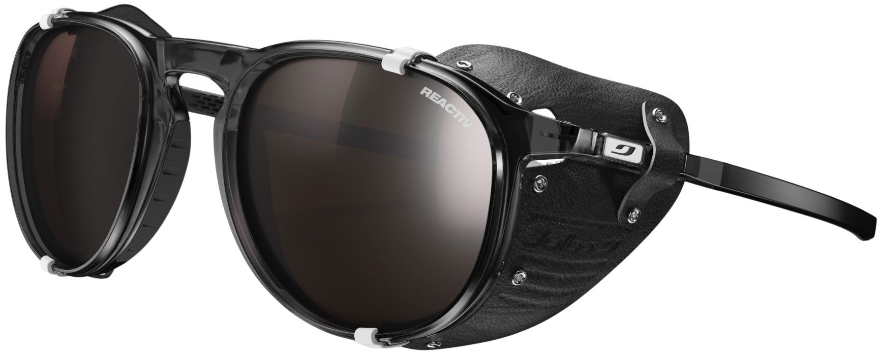 Julbo Millenium Reactiv 2-4 Polarized Shiny Translucent Black / Black / White