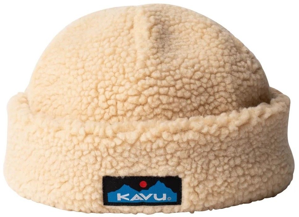 Kavu Fur Ball Beanie Camel