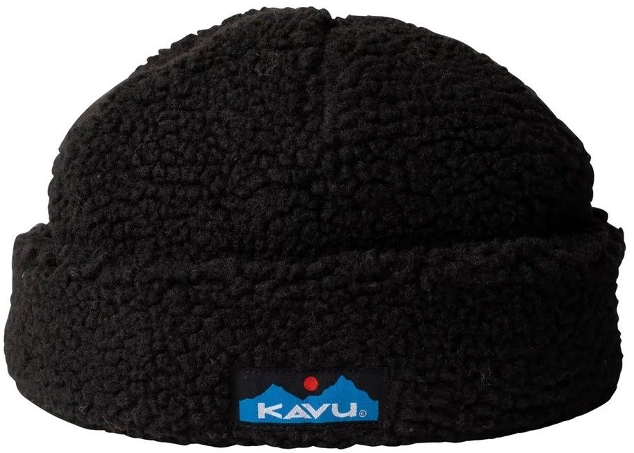 Kavu Fur Ball Beanie Black Smoke