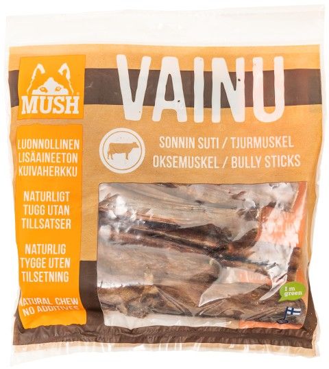 MUSH VAINU Tjurmuskel 250 g påse