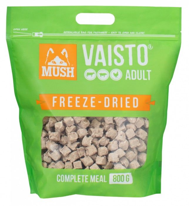 MUSH Vaisto Grön Frystorkat 800g
