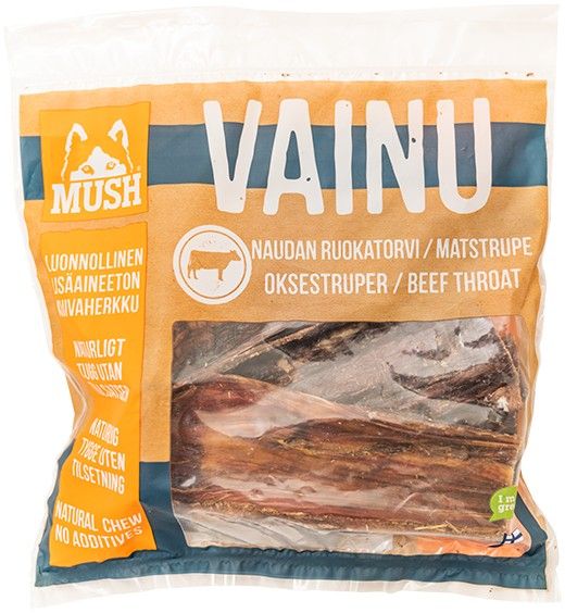 MUSH VAINU Nöt Matstrupe 220 g påse