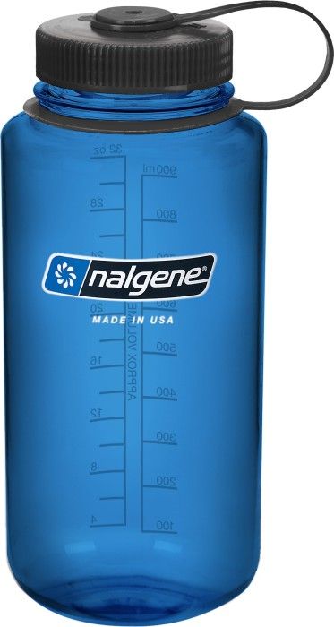 Nalgene Wide Mouth Bottle 1L Blå
