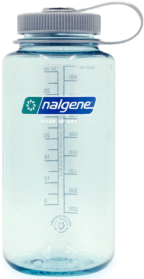 Nalgene Bottle 1 l Wide Mouth Sustain Seafoam