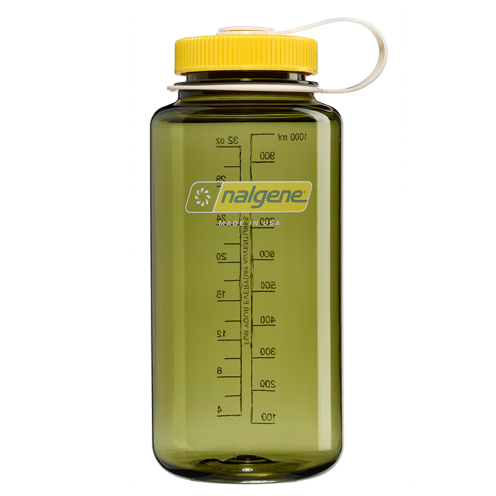 Nalgene 1 L Wm Sustain Bottle Oil Green With Freesia