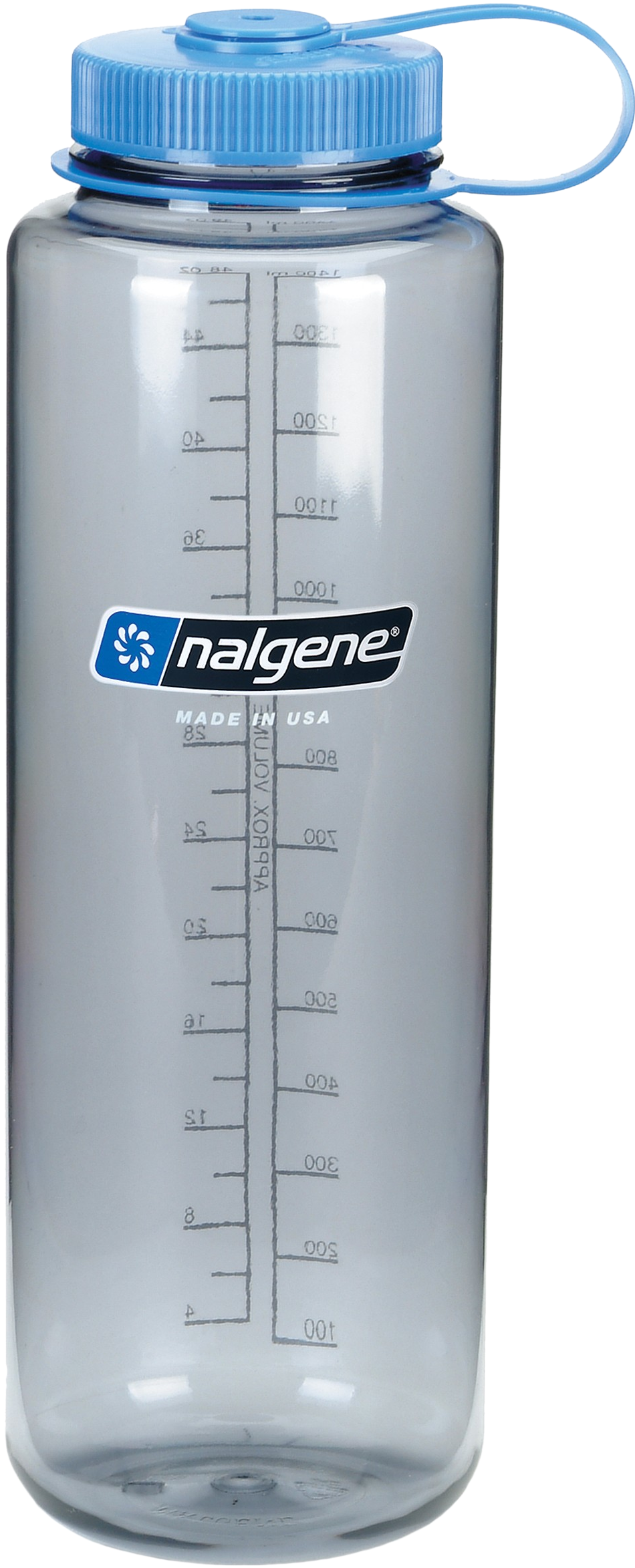 Nalgene Bottle 1,4 L Wide Mouth Silo Sustain Gray