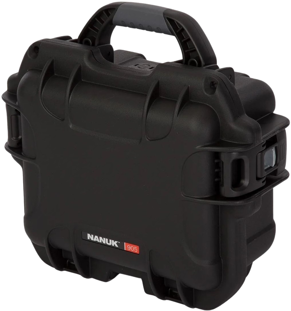 Nanuk 905 Foam Case varustelaukku, Black