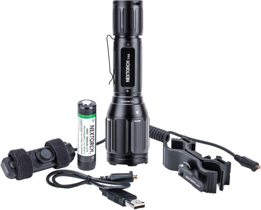 Nextorch EttersøkspakkeT5G v2 med Hit/Grønn LED 1200/170 lm