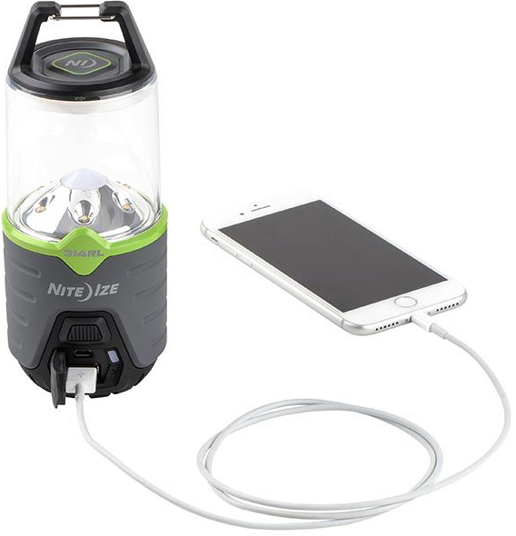 Nite Ize Radiant 314 Rechargeable Lantern lyhty varavirtalähteellä
