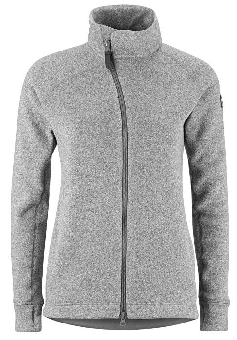 Klättermusen W's Balder Zip Light Grey