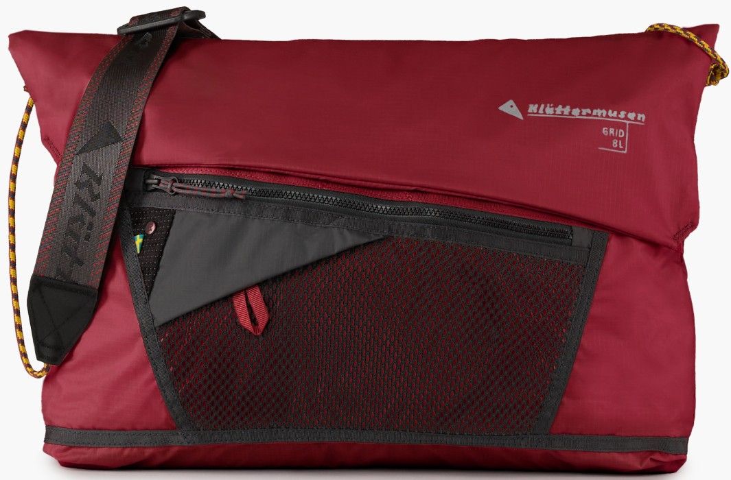 Klättermusen Grid Messenger Bag Burnt Russet