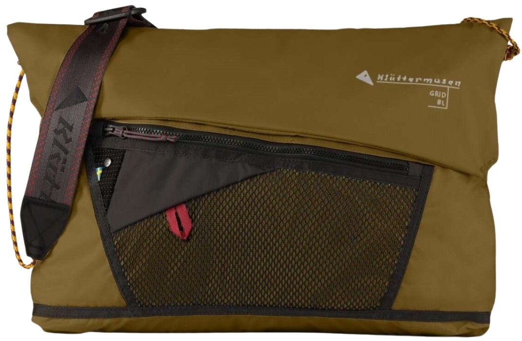 Klättermusen Grid Messenger Bag Olive