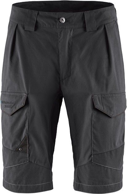 Klättermusen Grimner vaellusshortsit, tummanharmaa