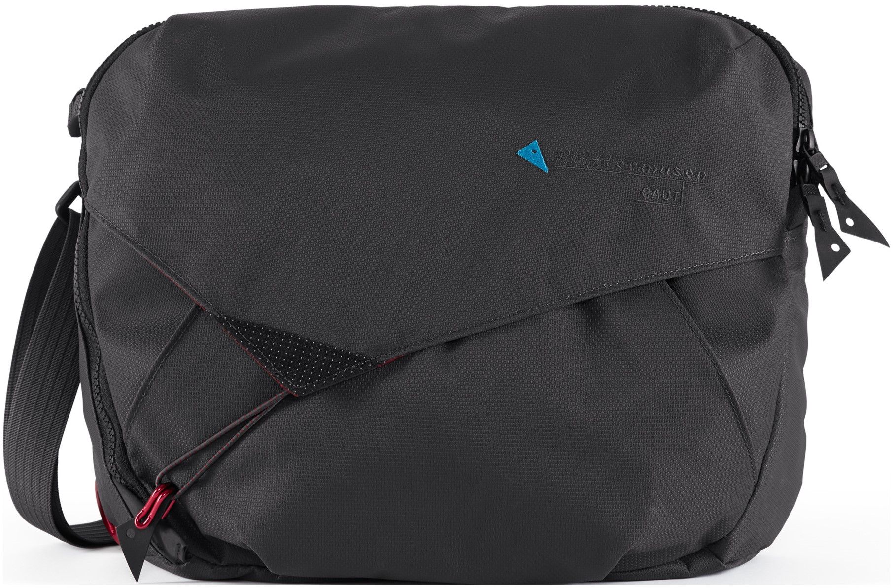 Klättermusen Gaut Messenger Bag olkalaukku, musta