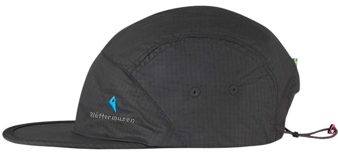 Klättermusen Ansur Five Panel Cap Raven Black