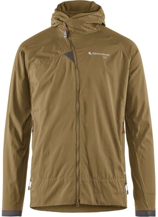 Kl&auml;ttermusen Nal Hooded Jacket Ms Olive