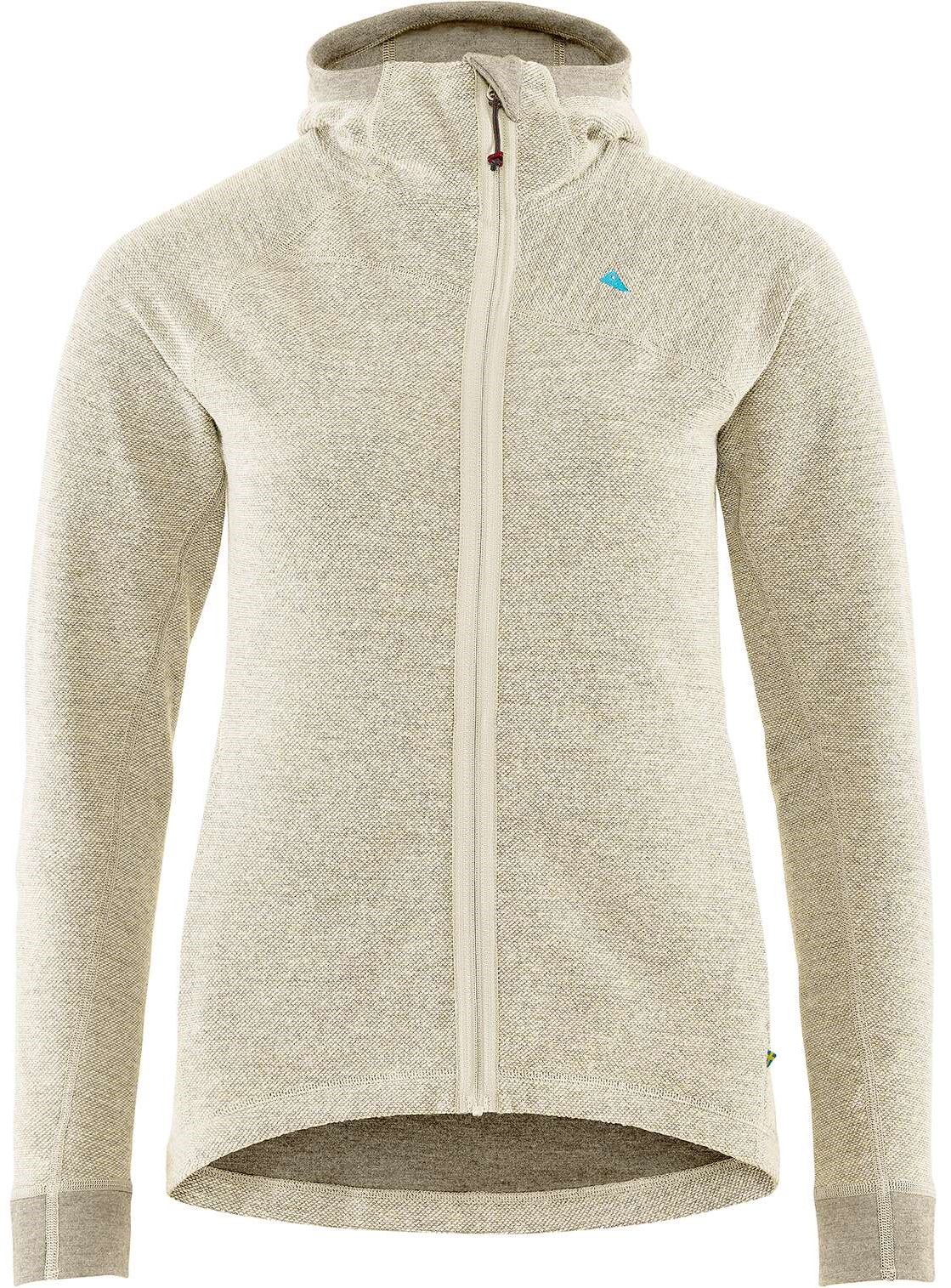 Klättermusen Hödur Hooded Zip W's Clay