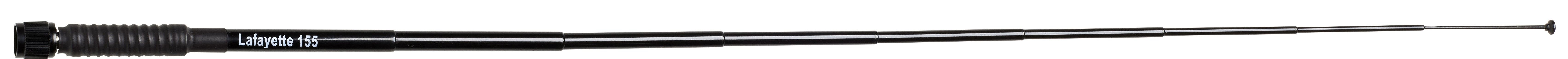 Lafayette 3104 teleskooppiantenni TNC 155Mhz, Black Edition