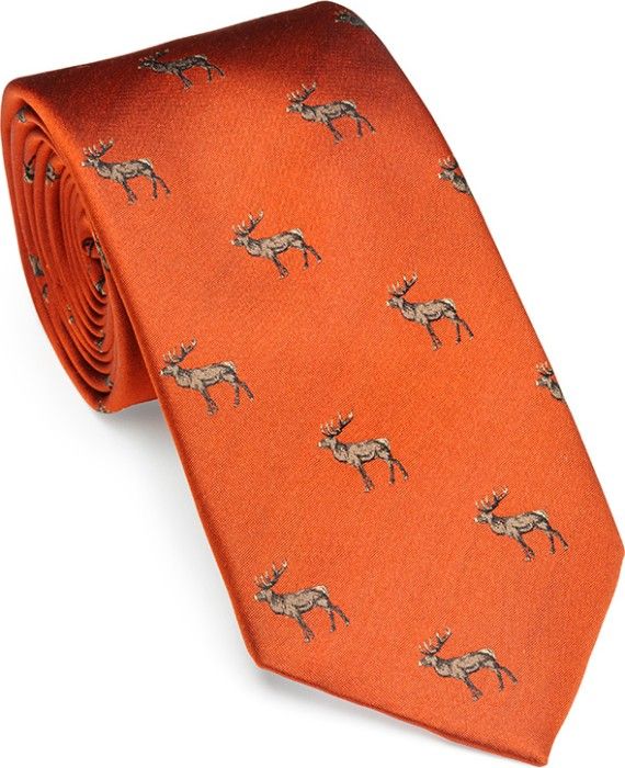 Laksen New Deer Tie Orange