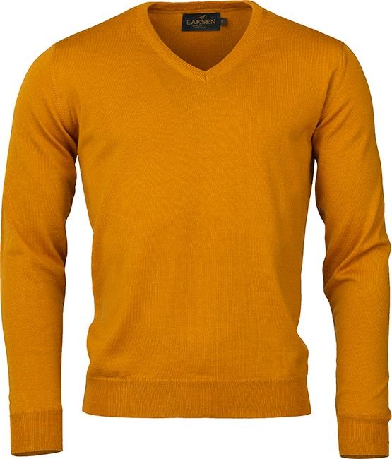 Laksen Sussex V-Neck Gorse