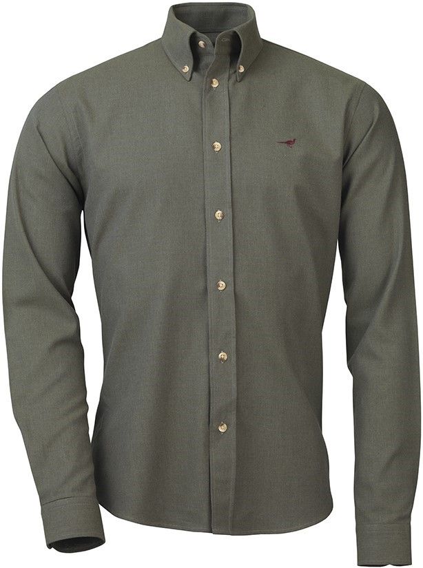 Laksen Oliver Shirt Cotton Olive