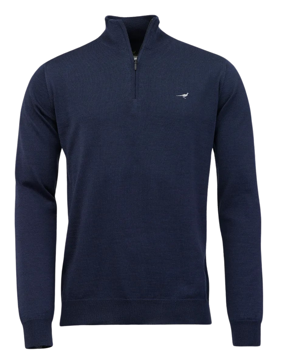Laksen Norfolk Zip-Neck villapusero, Supernavy