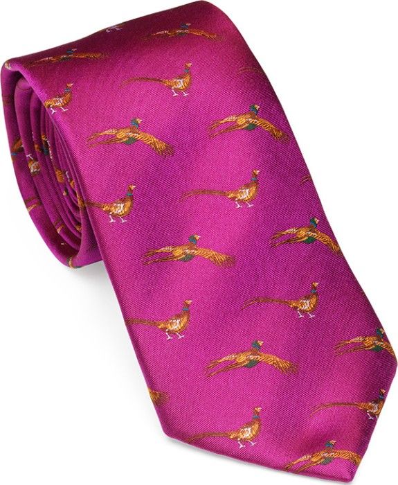 Laksen Fly-By Pheasant Tie Pink