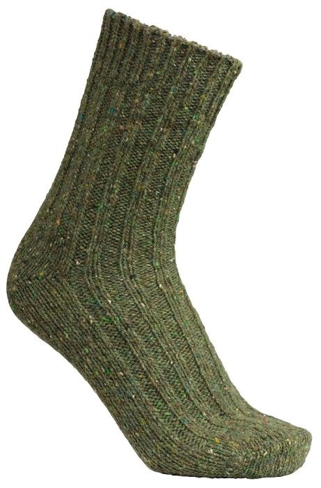 Laksen Firenze Wool Socks Olive