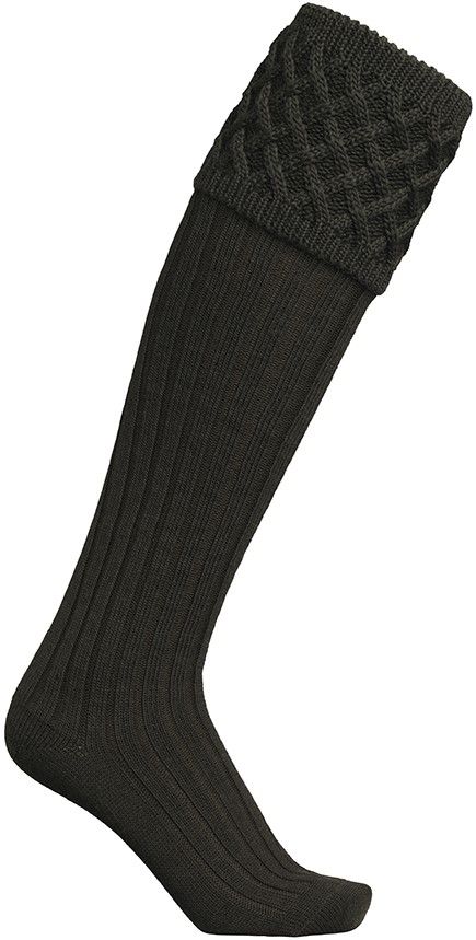 Laksen Windsor Shooting Socks Loden
