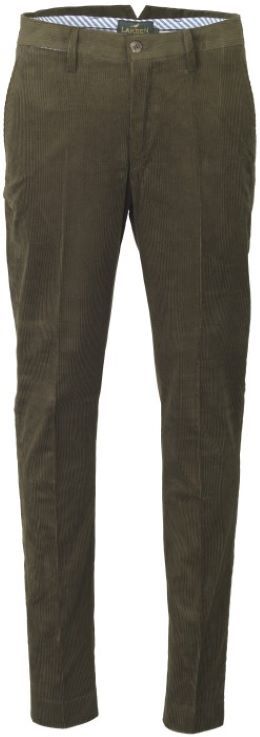 Laksen Mayfair Corduroy Trousers Forest