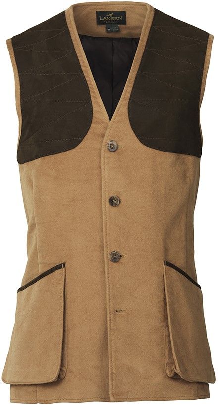 Laksen Belgravia Leith Shooting Vest ampumaliivi, vaaleanruskea